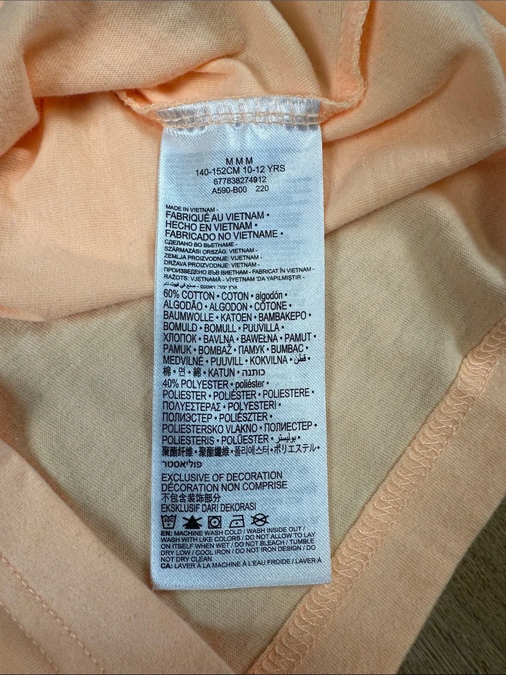 Converse Peach Graphic T-Shirt